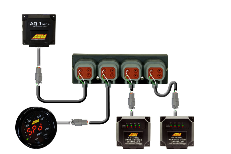 AEM 30-2225 4 Port net Can Hub