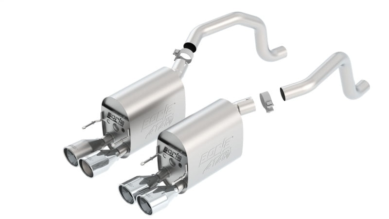 Borla 11812 09-12 Chevy Corvette C6 Coupe/Convertible 6.2L 8cyl Aggressive ATAK Exhaust