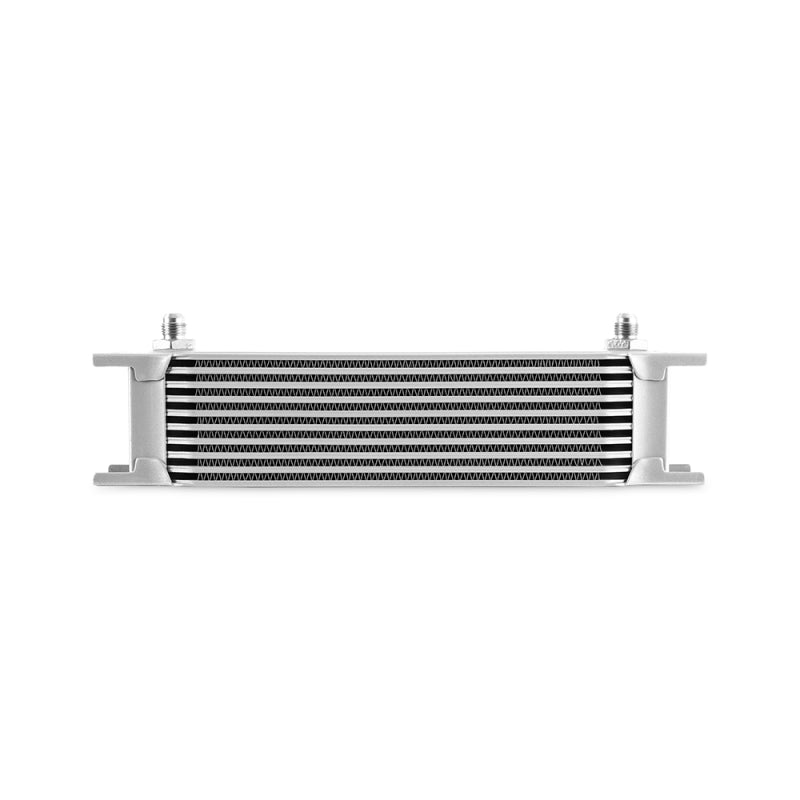 Mishimoto MMOC-10-6SL Universal -6AN 10 Row Oil Cooler - Silver