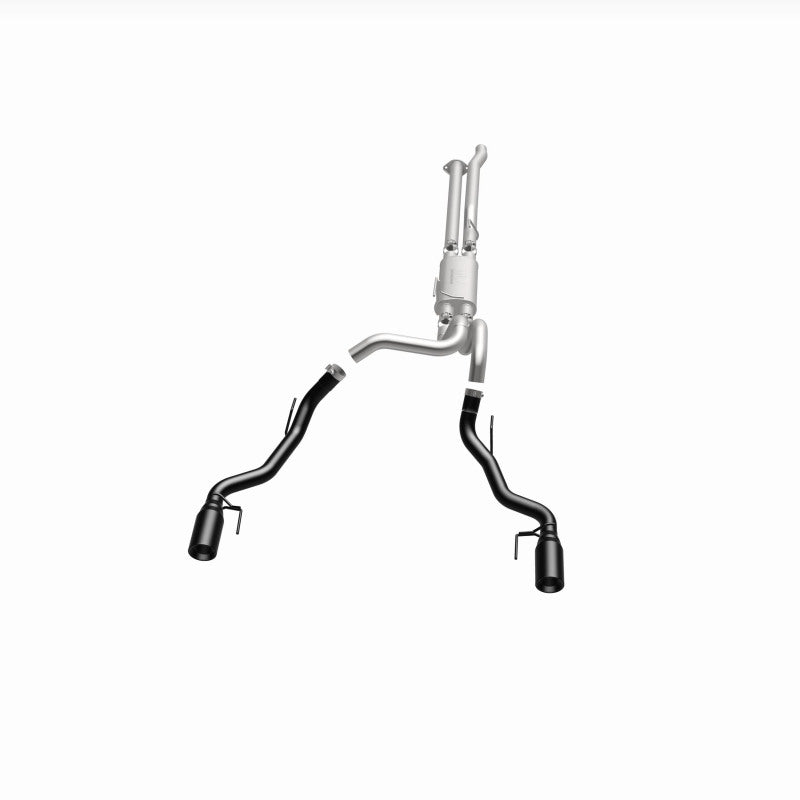 Magnaflow 19350 MagnaFlow SYS Cat-Back 2017 Ford F-150 Raptor 3.5L Dual Black Coated 3in Tips