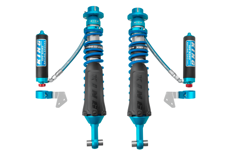 King Shocks 25001-393A 2021 Ford Bronco Rear 2.5 Dia Remote Reservoir Shock w/Adjusters (Pair)
