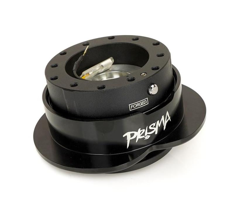 NRG SRK-143BK Heart Quick Release Kit Gen 143 - Black Body / Black Heart Ring