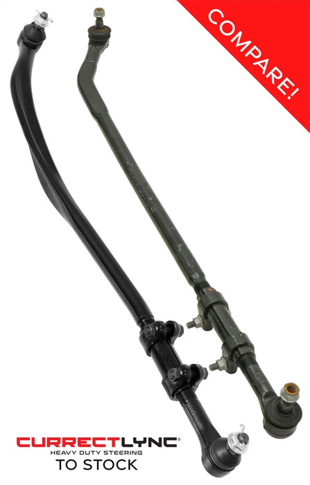 RockJock RJ-442103-101 JL/JT Currectlync Drag Link Organically Shaped Forged Chromoly