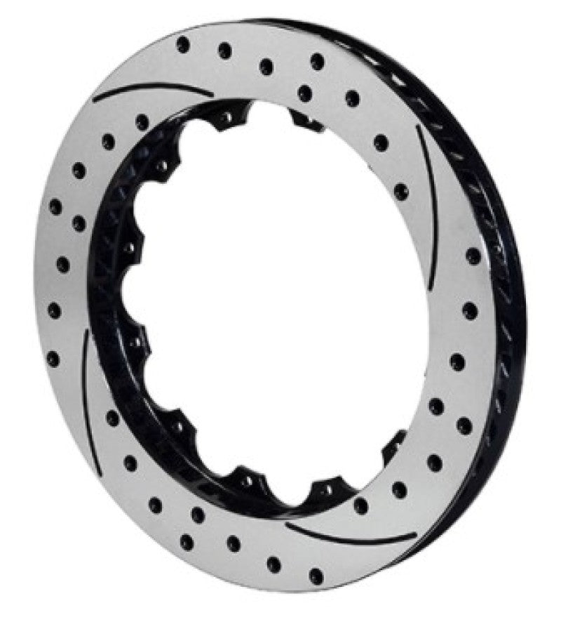 Wilwood 160-13544-BK Rotor-SRP48 SPC-37-LH-BLK-Drill 12.88 x 1.10 - 12 on 8.75in