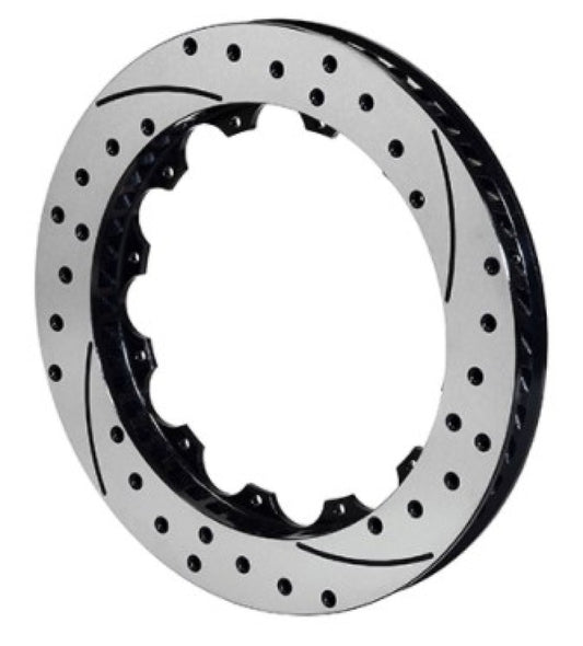 Wilwood 160-13544-BK Rotor-SRP48 SPC-37-LH-BLK-Drill 12.88 x 1.10 - 12 on 8.75in