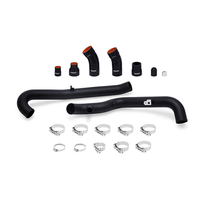 Mishimoto MMICP-FIST-14WBK 2014+ Ford Fiesta ST Intercooler Pipe Kit - Wrinkle Black