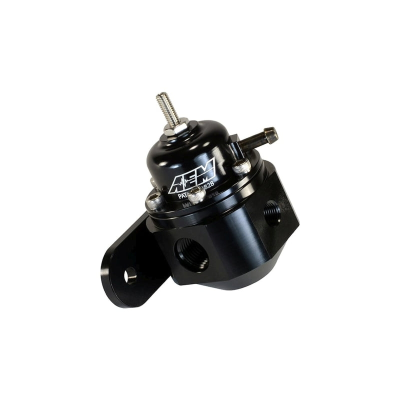AEM 25-302BK Universal Black Adjustable Fuel Pressure Regulator