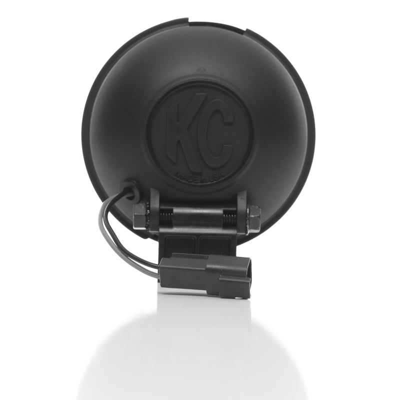 KC HiLiTES 450 Apollo Pro 5in. Halogen Light 55w Spot Beam (Pair Pack System) - Black