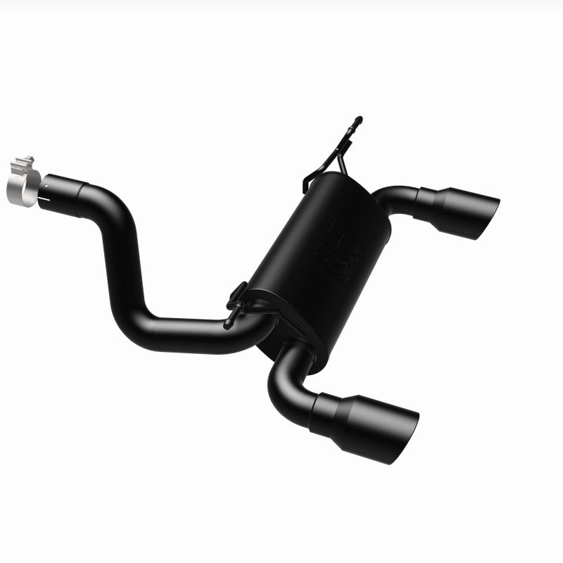 Magnaflow 19388 MagnaFlow 2018+ Jeep Wrangler 3.6L Dual Black Tip Axle-Back Exhaust