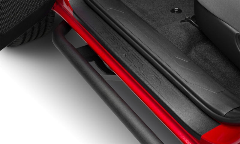 N-Fab TST16CC-TX Trail Slider Steps 16-20 Toyota Tacoma Crew Cab All Beds - SRW - Textured Black
