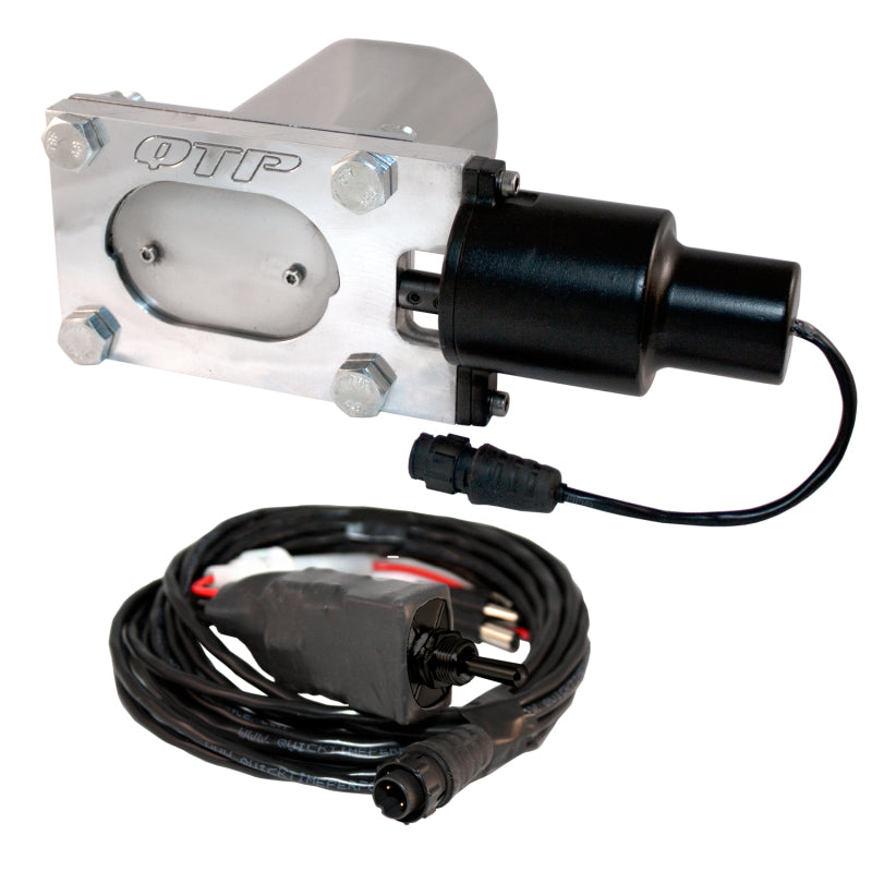 QTP QTEC33 Bolt-On QTEC Low Profile Oval Electric Cutout Valve