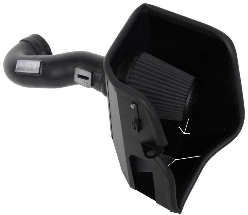 K&N Engineering 71-3110 K&N 2019 Chevrolet Silverado 1500 5.3L V8 Black Performance Intake Kit