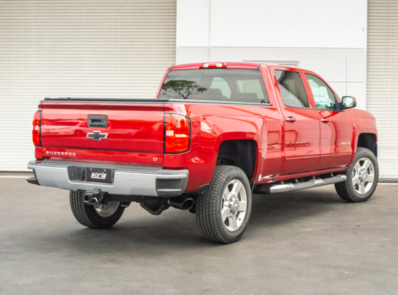 Borla 140762BC 15-19 Chevy Silverado 2500 6.0L CC/STD Bed/153.7in WB S-Type Catback Exhaust Black Chrome Tip