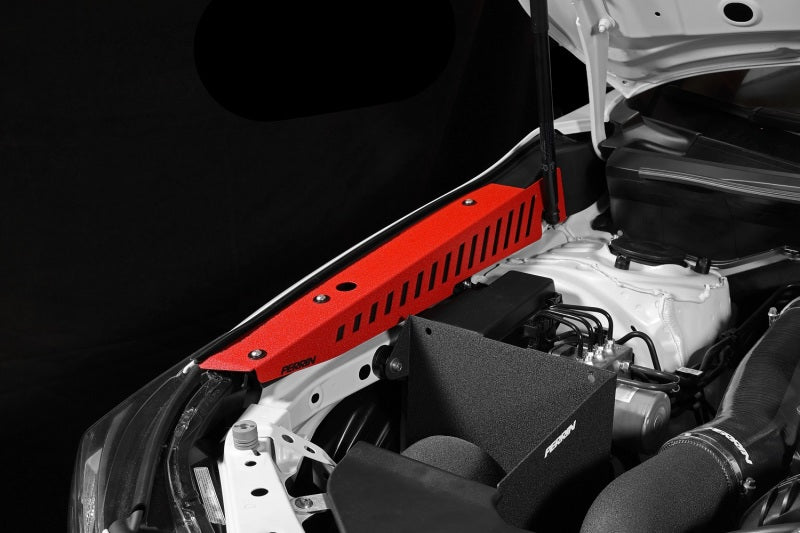 Perrin Performance PSP-ENG-551RD PERRIN 22-25 Subaru WRX Fender Shroud Set - Red