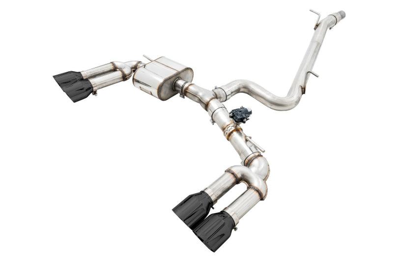 AWE Tuning 3025-43072 Audi 8V S3 SwitchPath Exhaust w/Diamond Black Tips 102mm
