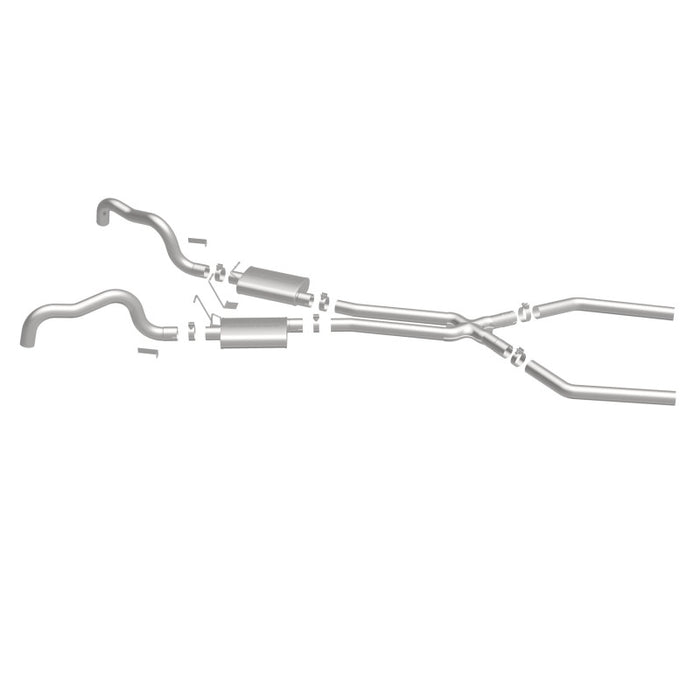 Magnaflow Perf Exhaust MAG15899 67-74 GM F Body 3in Dual Exhaust System