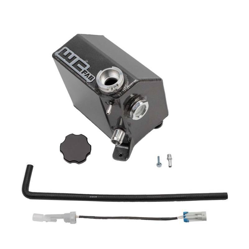 Wehrli WCF100433-FB 17-19 Chevrolet 6.6L L5P Duramax OEM Placement Coolant Tank Kit - Flat Black