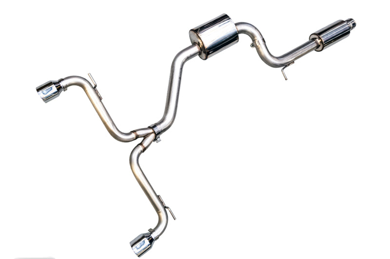 AWE Tuning 3015-32046 VW MK7 GTI Touring Edition Exhaust - Chrome Silver Tips