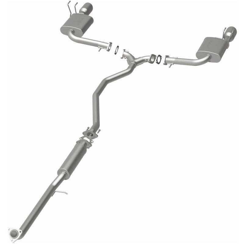 Magnaflow 19312 MagnaFlow Cat-Back 2016 Honda Civic (Sedan Only) 1.5L L4 Turbo 2.25in SS Dual Outlet