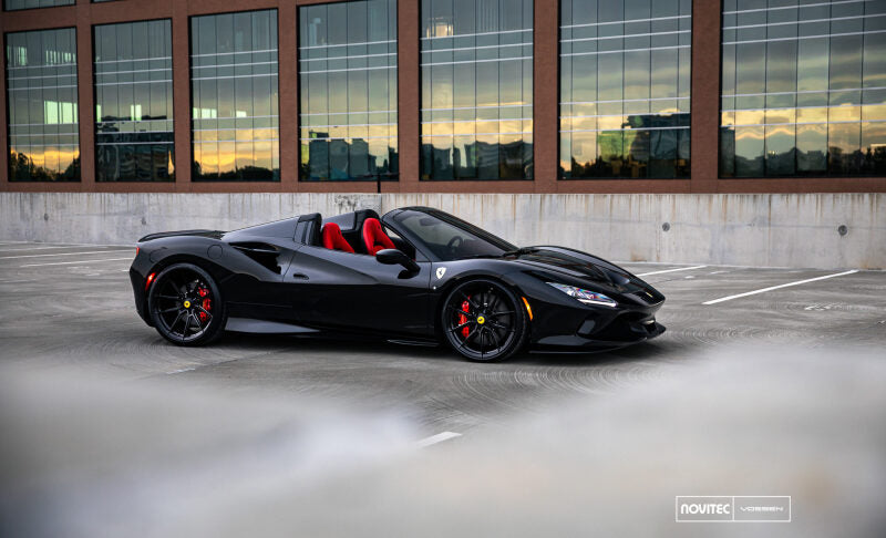 Vossen F-AFP-40-F01-C25 x Novitec NF10 21x9in - 5x114.3 BP - ET35 - Gloss Black Ferrari 488 / F8 Front Wheel