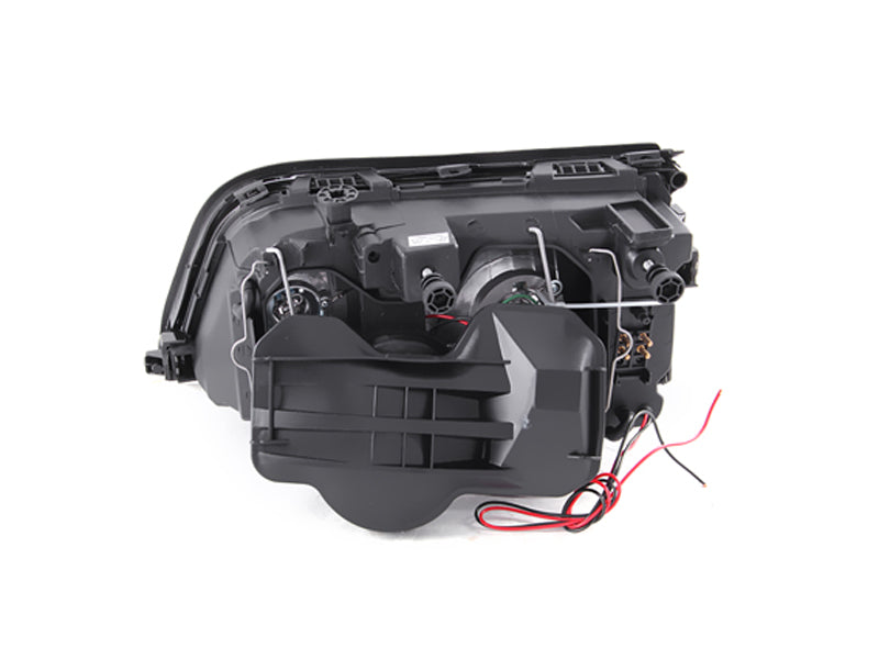 ANZO 121081 1994-2000 Mercedes Benz C CLASS W202 Crystal Headlights Chrome