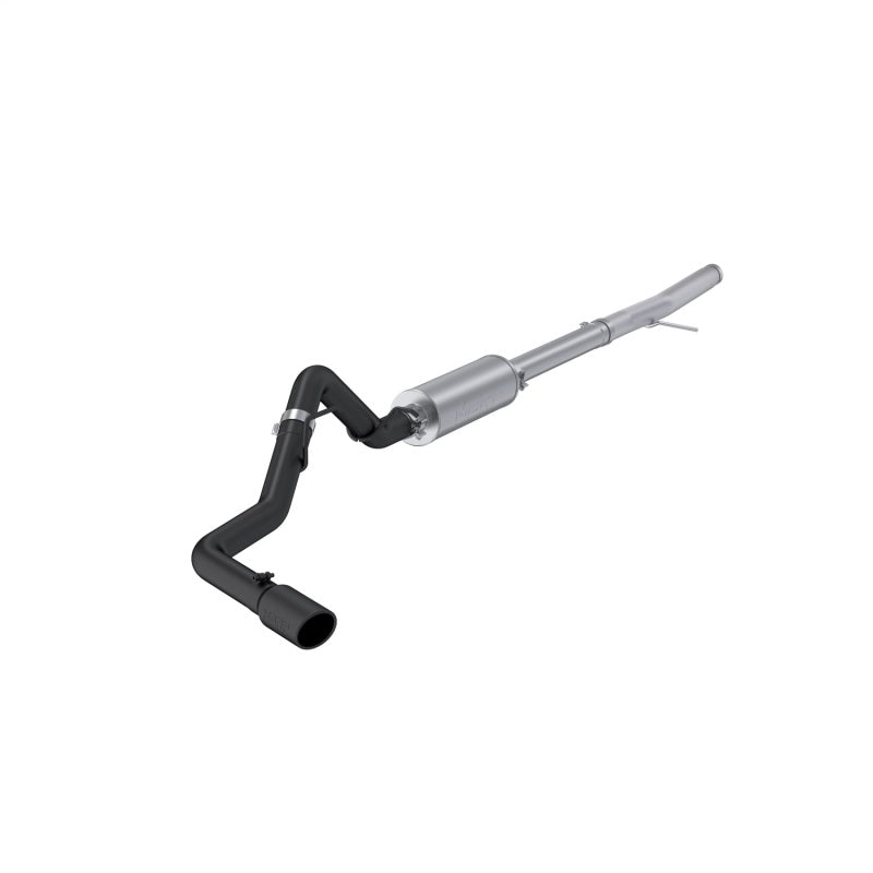 MBRP S5269BLK 2024 Ford Ranger Black-Coated Alum. Steel Single Side Outlet 3in Cat Back Exhaust
