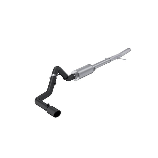 MBRP S5269BLK 2024 Ford Ranger Black-Coated Alum. Steel Single Side Outlet 3in Cat Back Exhaust