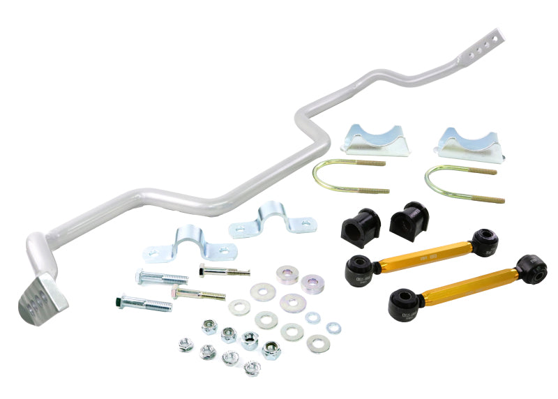 Whiteline BFR65Z 05+ Ford Mustang Coupe 8 cyl (Inc Shelby GT / GT500) Rear 27mm Heavy Duty Adj Swaybar