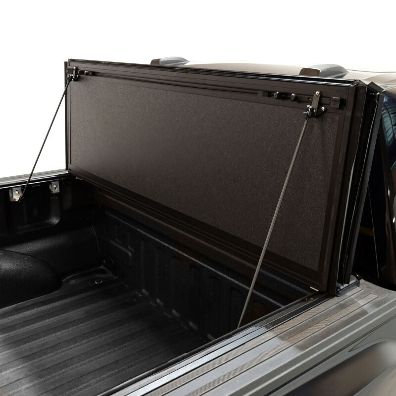 Westin 19-46355 15-25 Ford F-150 5ft. 7in. Bed Hard Tri-Fold Tonneau Cover - Black