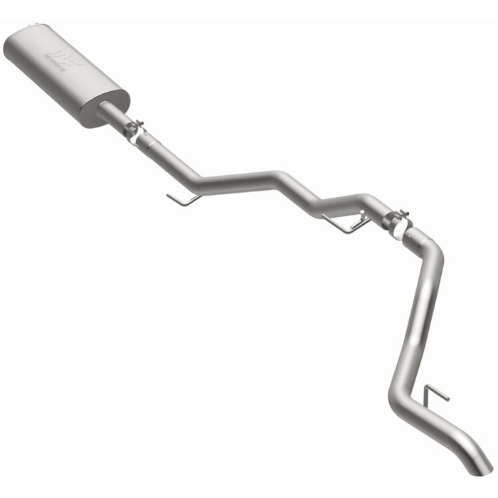 Magnaflow 19486 MagnaFlow 2020 Jeep Gladiator 2.5in Rock Crawler Series Single Rear Exit SS Cat-Back Exhaust w/o Tip