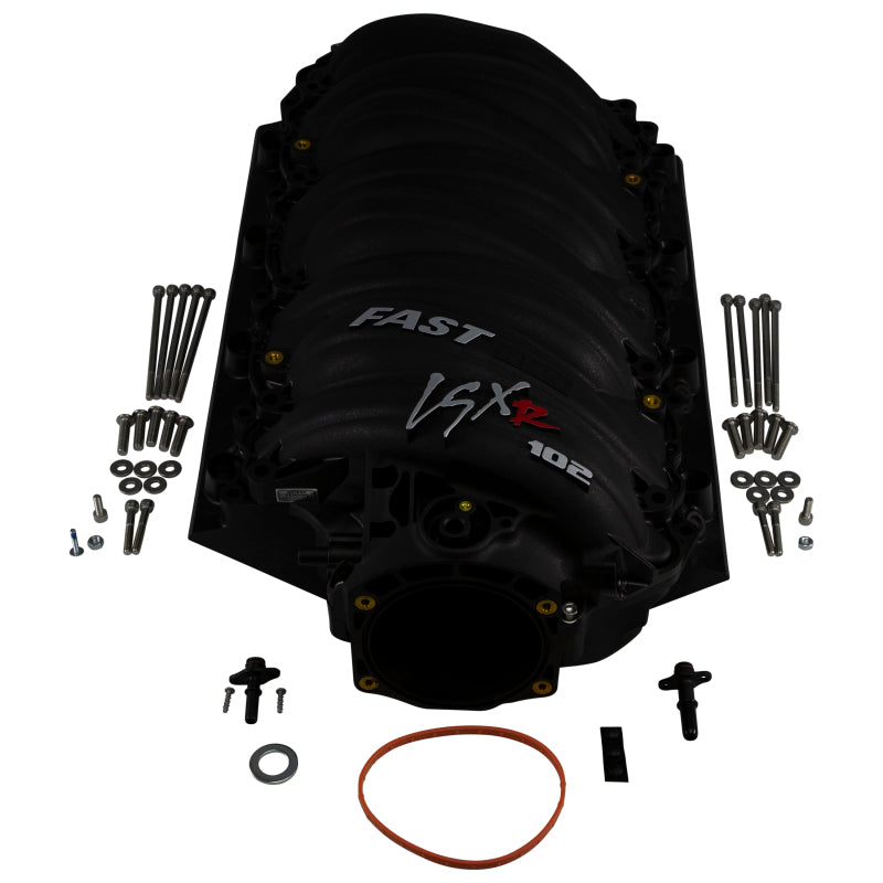 FAST 146102B LSXR Manifold 102MM Rect Port - Black