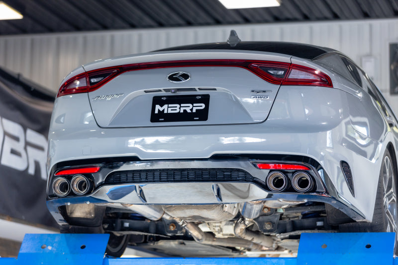 MBRP T5195CF 18-22 Kia Stinger GT Bezel Kit Quad Tip CF