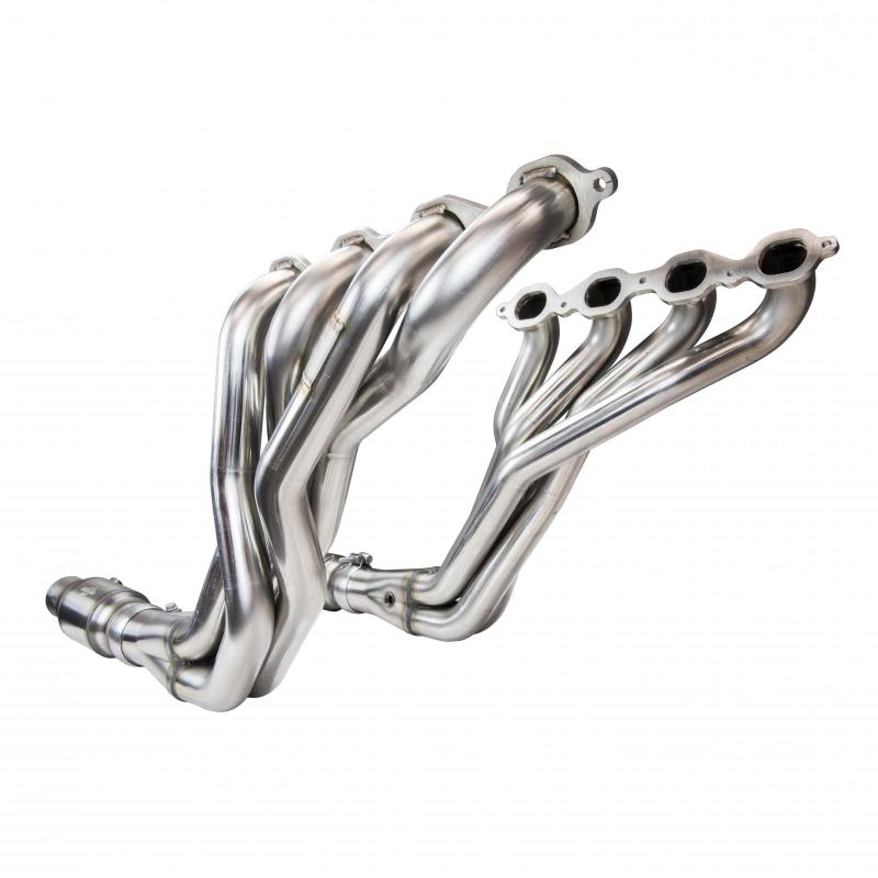 Kooks Headers 2260H430 Kooks 2016+ Chevrolet Camaro SS 1 7/8in x 3in SS Longtube Headers w/ Green Catted Connection Pipes