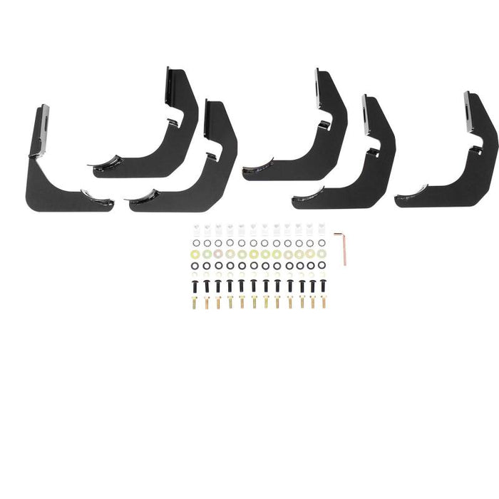 Westin 21-23715 2014-2018 Chevrolet/GMC Silverado Sierra 1500 Dbl Cab PRO TRAXX 4 Oval Nerf Step Bars - Black