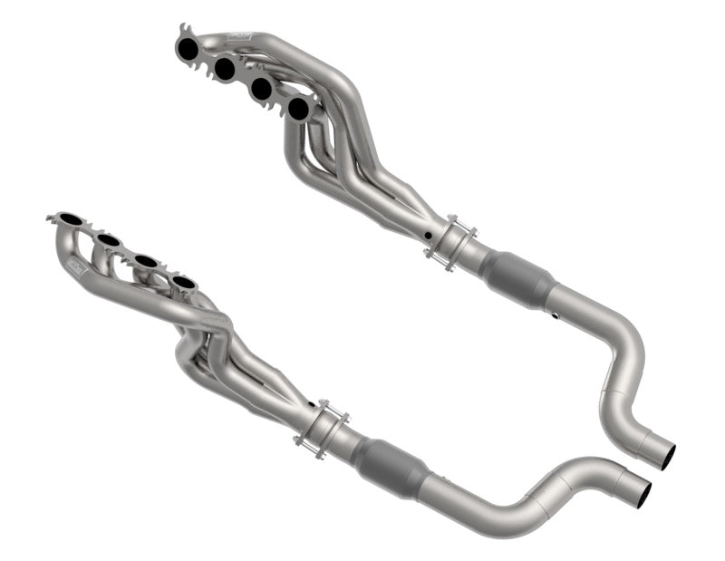 Kooks Headers 1156H630 Kooks 2020 Mustang GT500 5.2L 2in x 3in SS Headers w/GREEN Catted Connection Pipe