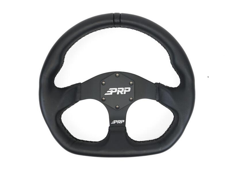 PRP Seats G240 PRP Comp-R Leather Steering Wheel - Black