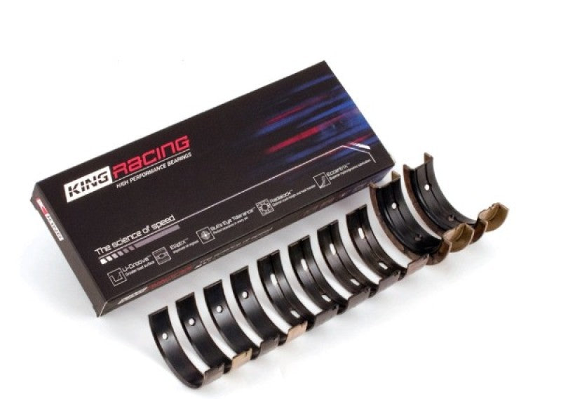 King Engine Bearings MB5745XPG0.25 King Subaru FA20 FB20 - Size .25 Oversized Performance Tri-Metal Main Bearing Set