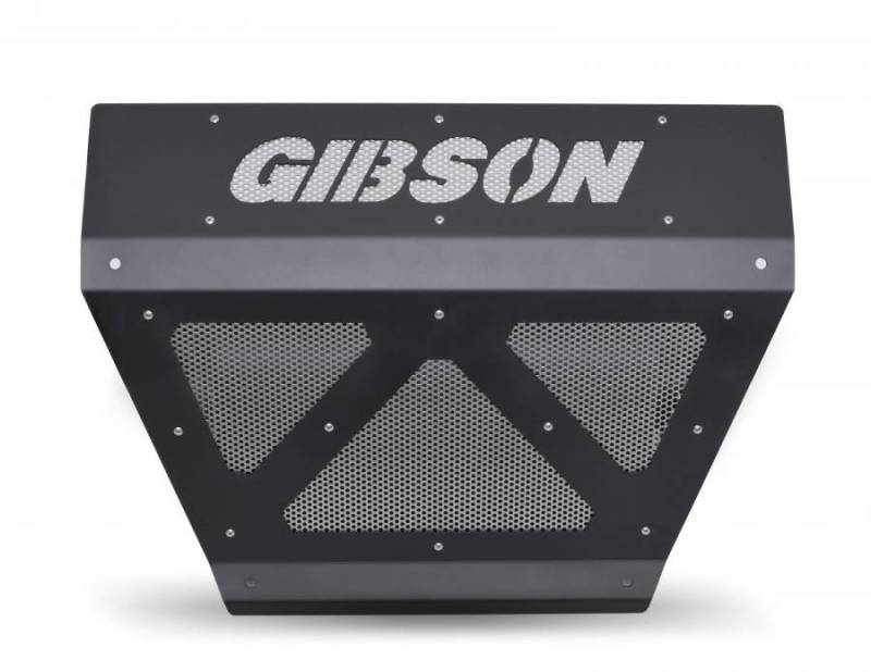 Gibson 999701000S-B Polaris RZR UTV Beauty Plate - Black Ceramic