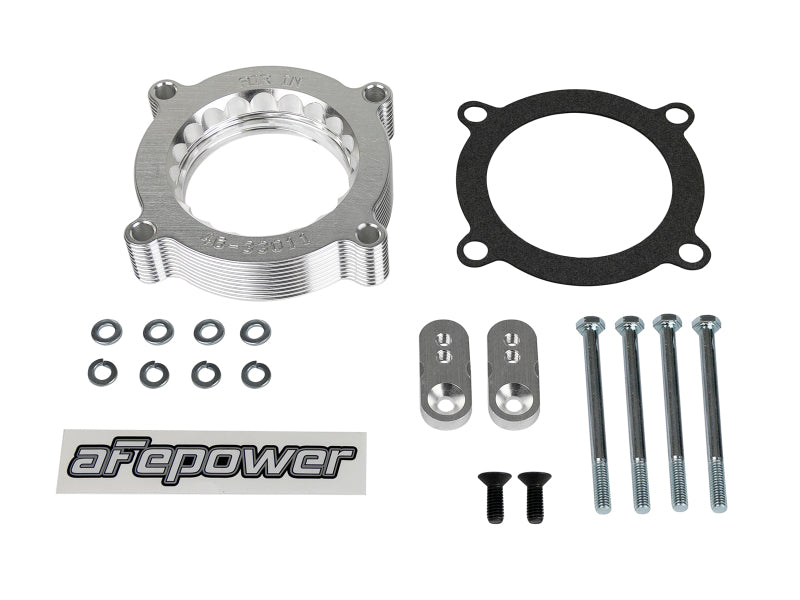 aFe 46-33011 Silver Bullet Throttle Body Spacers TBS Ford F-150 Raptor 10-12 V8-6.2L
