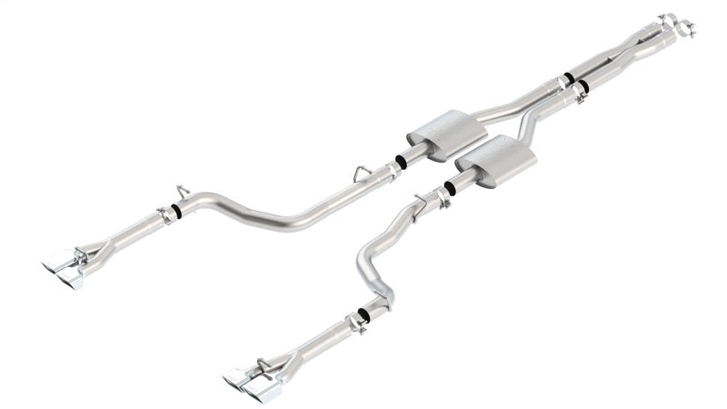 Borla 140436 11 Dodge Challenger SRT8 Coupe AT/MT 5/6spd 6.4L 8cyl ATAK SS Catback Exhaust