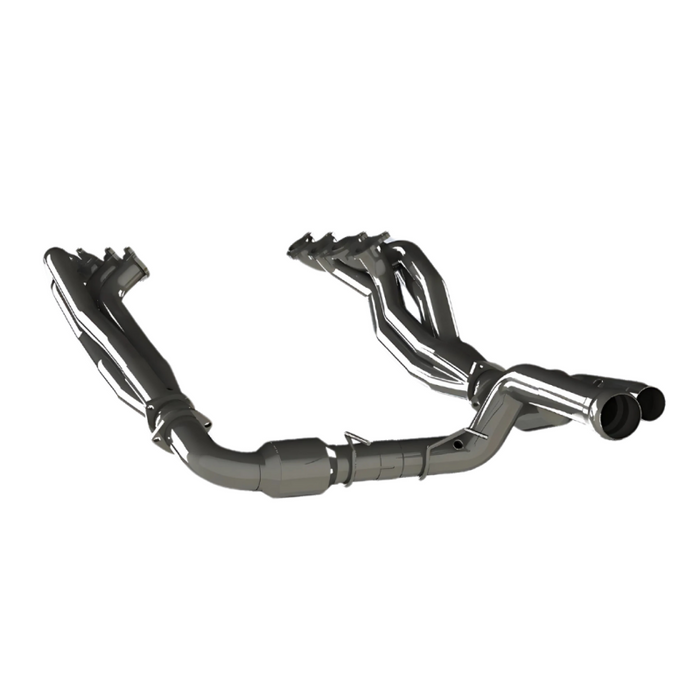Kooks Headers 1372H640 2022+ Ford F-150 Raptor R 5.2L 4V. 2in Header and H.O. Green Catted Conn.