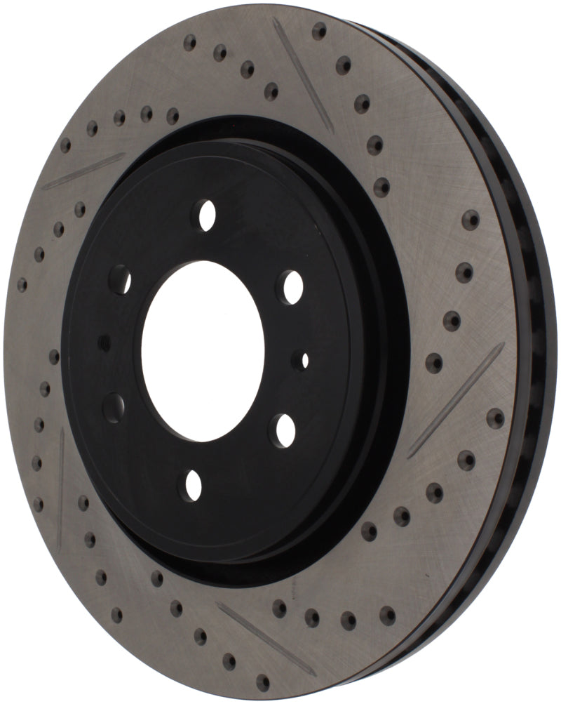 Stoptech 127.65119L StopTech Slotted & Drilled Sport Brake Rotor