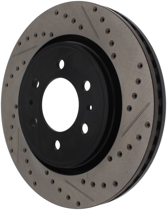 Stoptech 127.65119L StopTech Slotted & Drilled Sport Brake Rotor