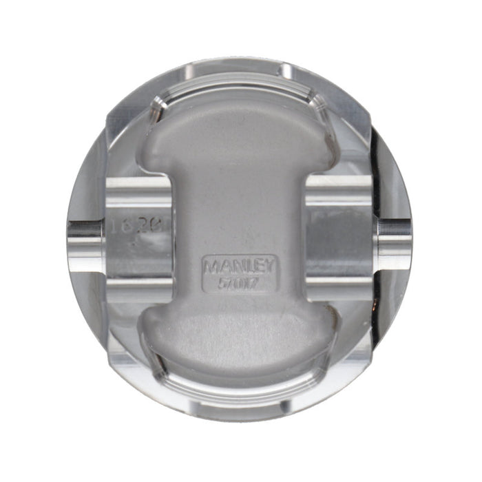 Manley Performance 617020CE-4 Manley 03-06 Mitsubishi Evo 8/9 4G63T 87mm +2.0mm Bore 8.5/9.0:1 Dish Extreme Duty Pistons w/ Rings