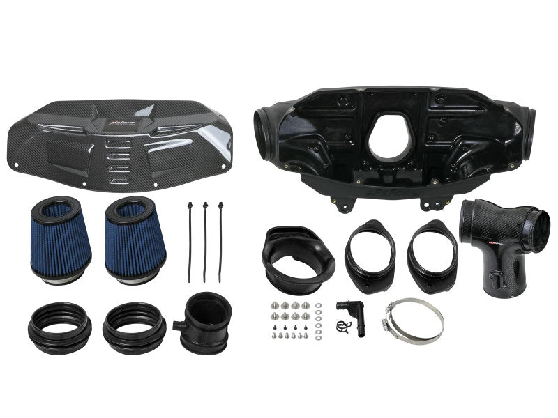 aFe 58-10007R Black Series Carbon Fiber Pro 5R Air Intake System 2020 Chevrolet Corvette C8 V8 6.2L