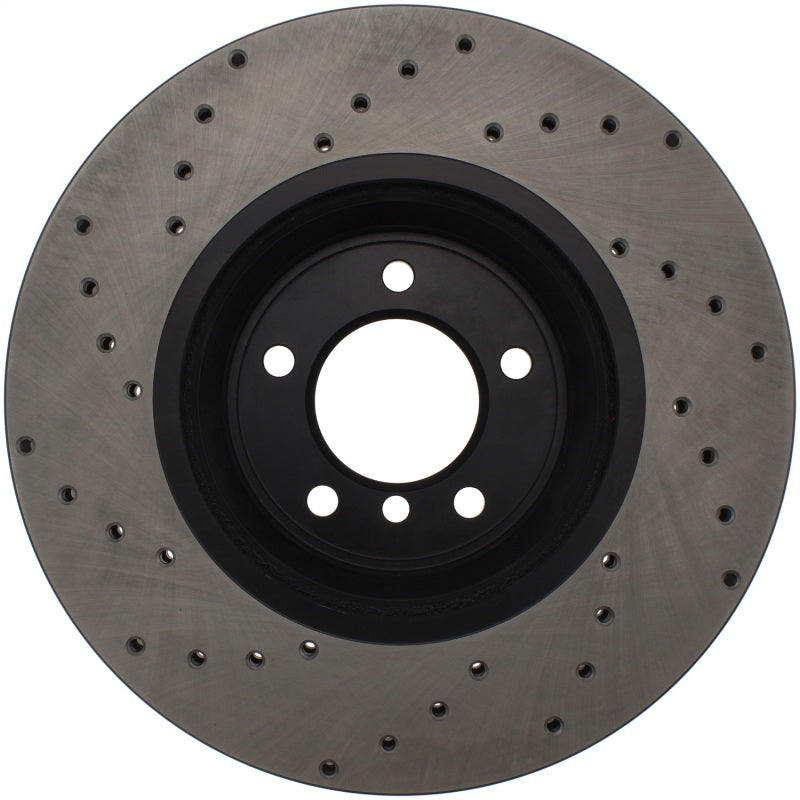 Stoptech 128.34093L StopTech 07-10 BMW 335i Cross Drilled Left Front Rotor