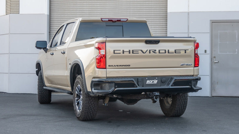 Borla 140913 22-23 Chevrolet Silverado 1500 ZR2 & AT4X 6.2L CC SB 147.5in WB Touring Cat-Back