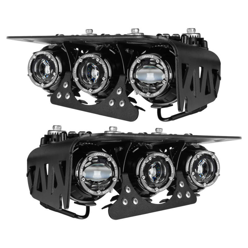 ORACLE Lighting 5928-LZZ-001 Oracle Lighting 21-24 Ford Bronco Off Road Laser and LED Fog Light Kit for Steel Bumper