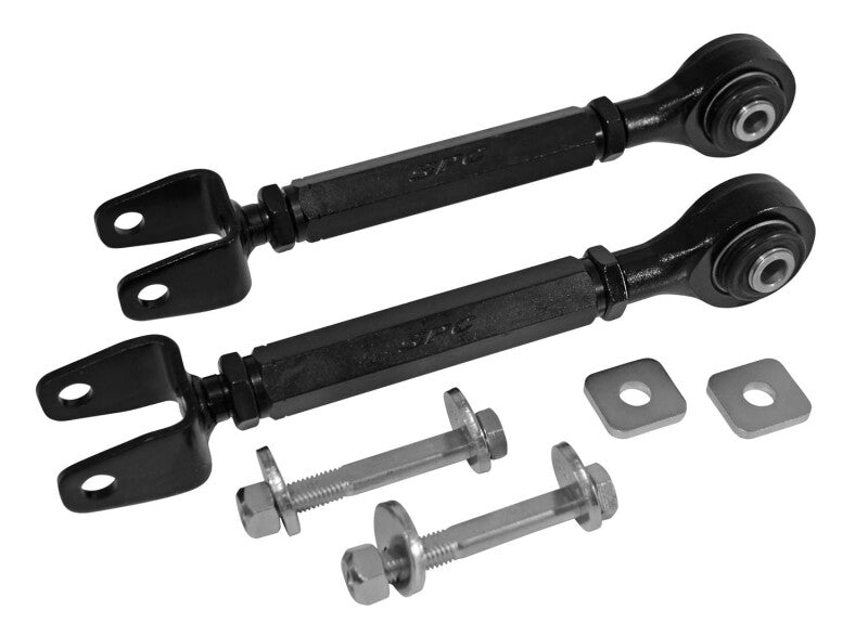 SPC Performance 72262 09+ Nissan 370Z / 08-13 Infiniti G37 Rear Adjstbl Camber Arms w/Toe Cams&Lock Plates