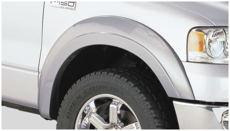 Bushwacker 20051-02 04-08 Ford F-150 Extend-A-Fender Style Flares 2pc - Black